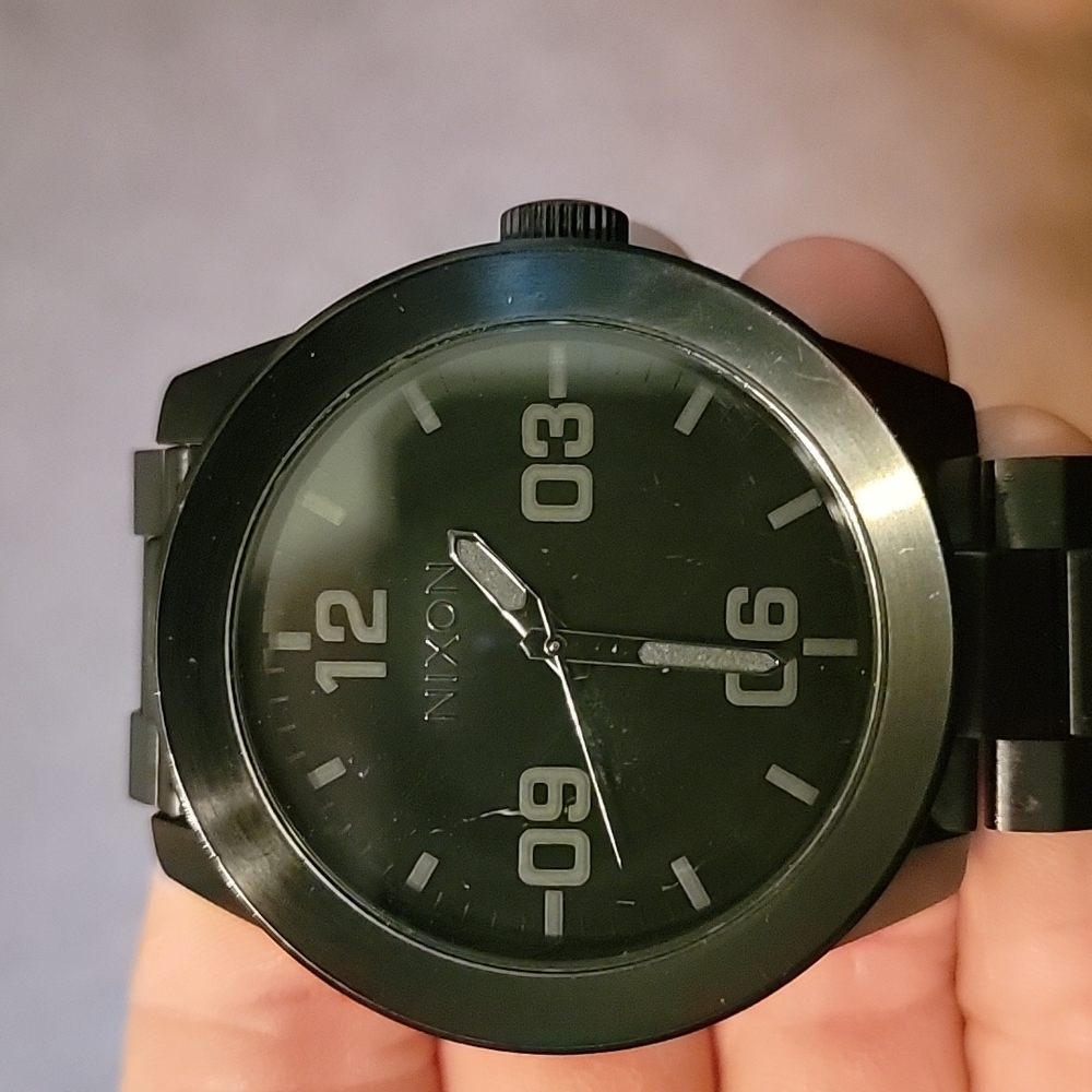 Nixon Take Charge Blk watch